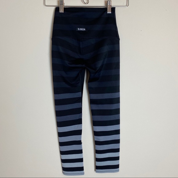 K-DEER Pants - K-DEER Capri in Jody Stripe